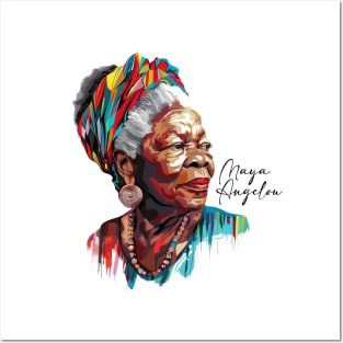 Maya Angelou Posters and Art